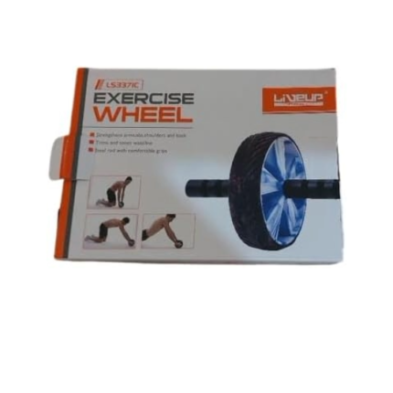 عجلة تمارين البطن LiveUp LS3371C – مزدوجة الاستقرار